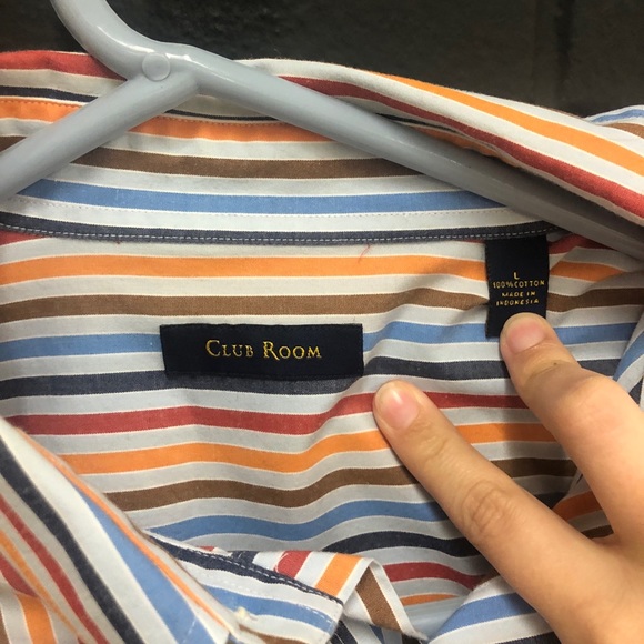 💙 Club Room long sleeve button down shirt - Picture 2 of 3